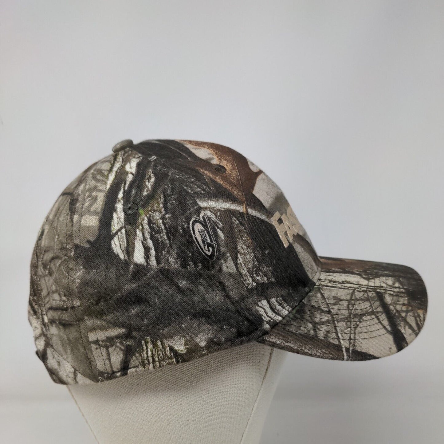 Fastenal Strapback Hat Camo One Size Embroidered Adjustable 6 Panel