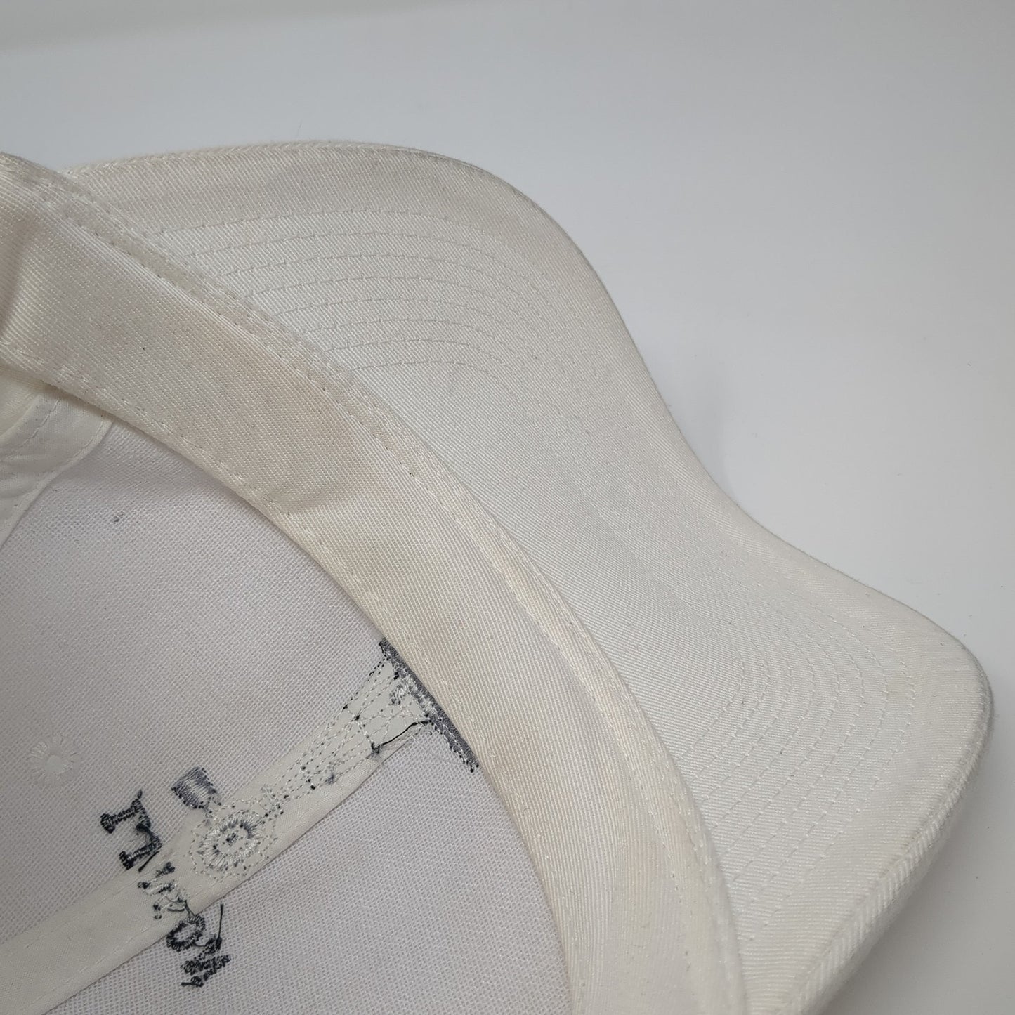 Limon Colorado Strapback Baseball Cap White One Size Adjustable Embroidered
