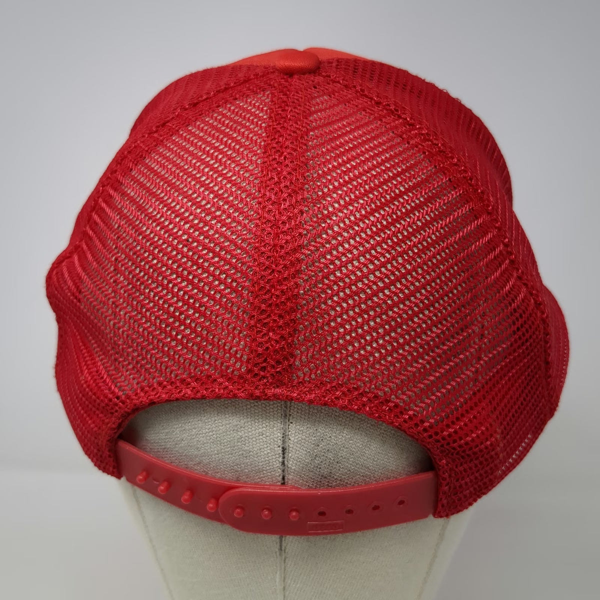 Trucker Hat Red One Size Power Burst Facility INEL Emergency Response Brigade