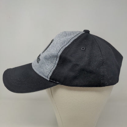 Guinness Men's Slideback Hat Black Gray Adjustable Official Logo