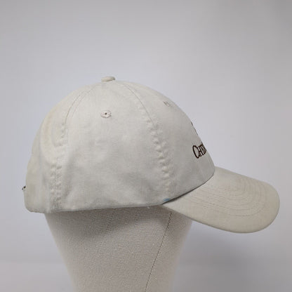 Chesterfield Slideback Hat Tan One Size Adjustable Embroidered KC Caps