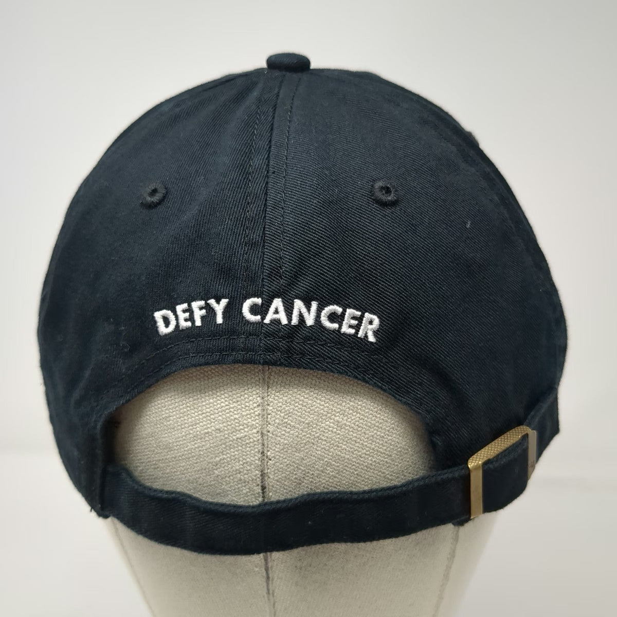 '47 Jimmy Fund Golf Dana-Farber Defy Cancer Black Baseball Cap Hat One Size