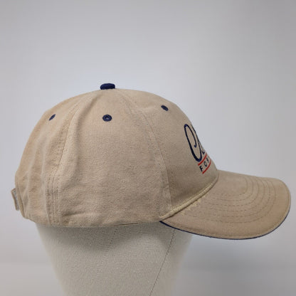 CAST For Kids Foundation Strapback Hat Tan One Size 6 Panel Embroidered