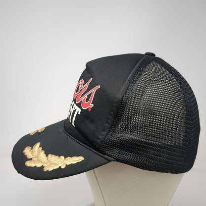 Designer Pro Coors Light Trucker Hat Black Vintage Scrambled Eggs Mesh Back
