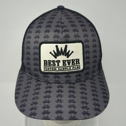Best Ever Custom Saddle Pads Trucker Hat Multicolor OS Mesh Back Classic TL Caps