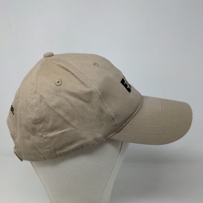 KC Men's Strapback Eaton Valvoline Hat Tan Size OSFA Embroidered Logo