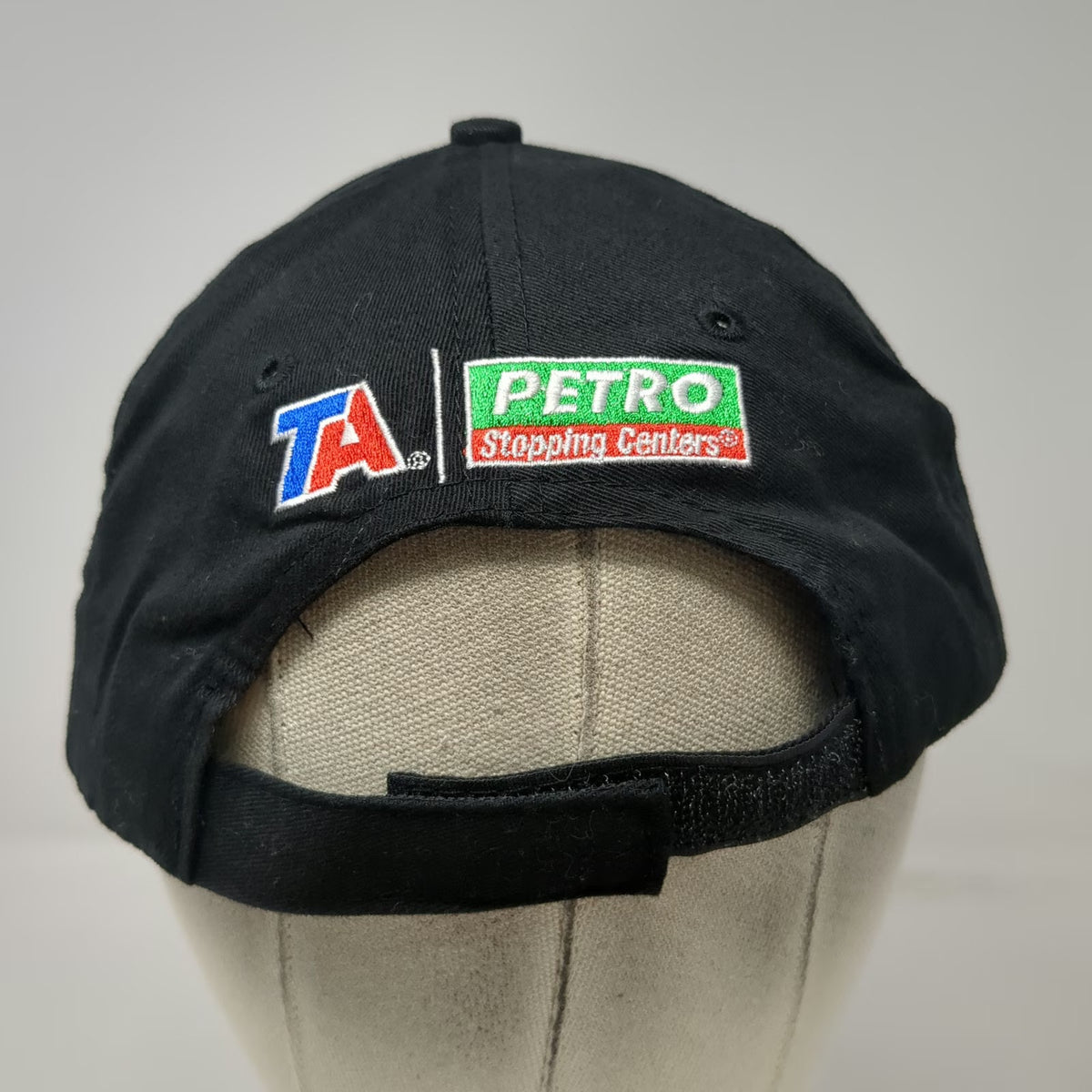 TA Petro TravelCenters of America Stay Fit Heart Black Baseball Cap One Size Hat