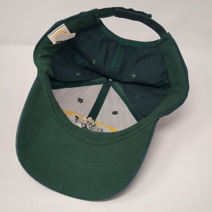 J&H Harvesting Monteview ID Strapback Hat Green One Size Embroidered