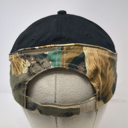 OTTO Baseball Cap Black One Size Ducks Unlimited Battle Mountain Camo Hat