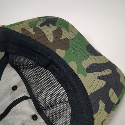 Benchmade 5 Panel Green One Size Hat Knife Company Gold Rope Snapback Camo