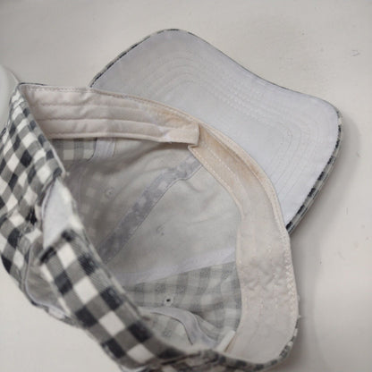 Unbranded Strapback Hat Multi OSFM Check Plaid Gingham Adjustable