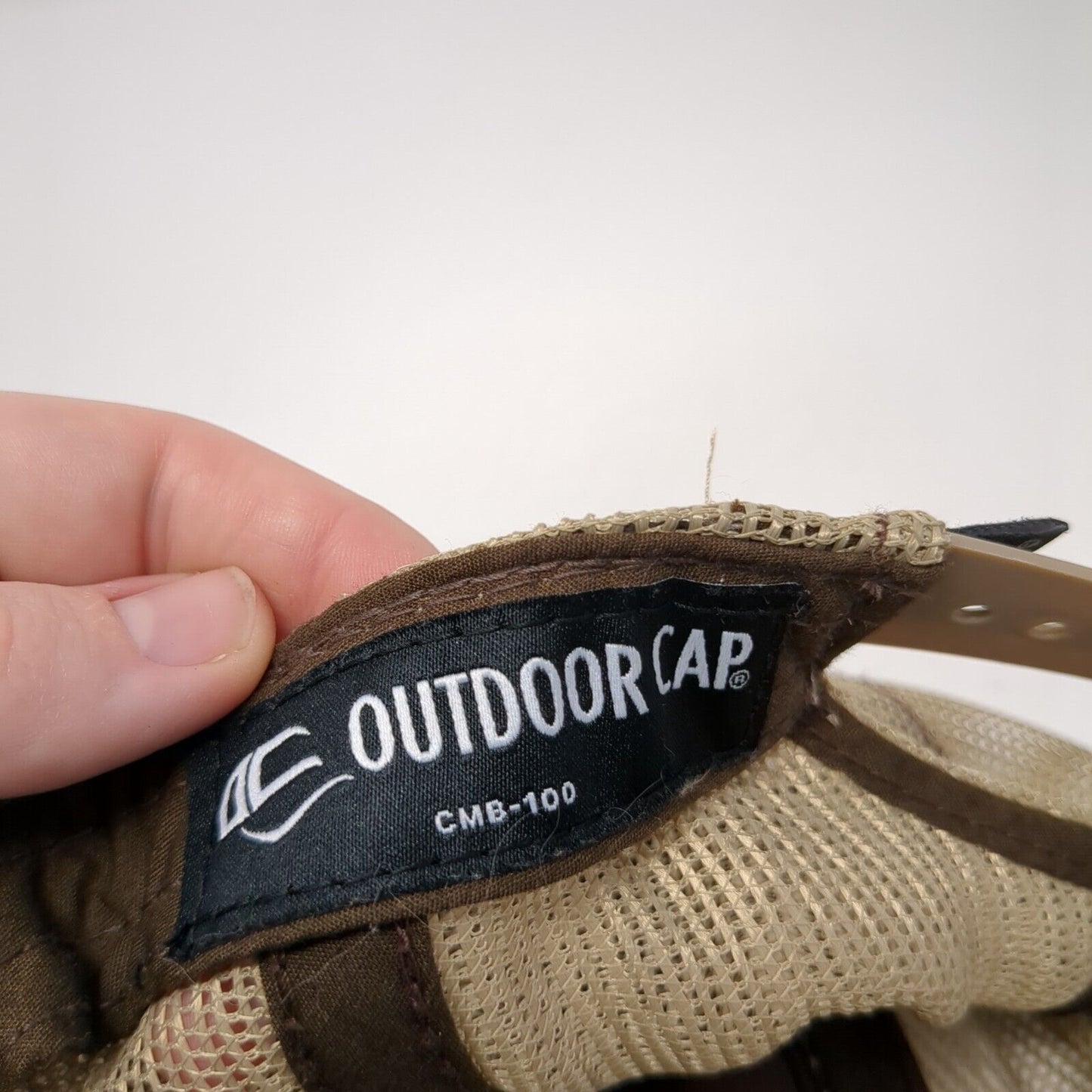 Hubbard Snapback Mesh Back Trucker Hat Brown One Size Outdoor Cap