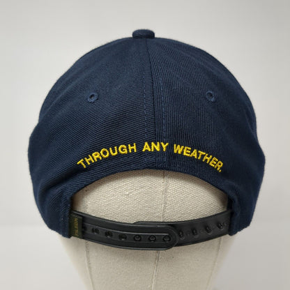 Vintage Filson Snapback Trucker Hat Blue OSFA Embroidered Logo