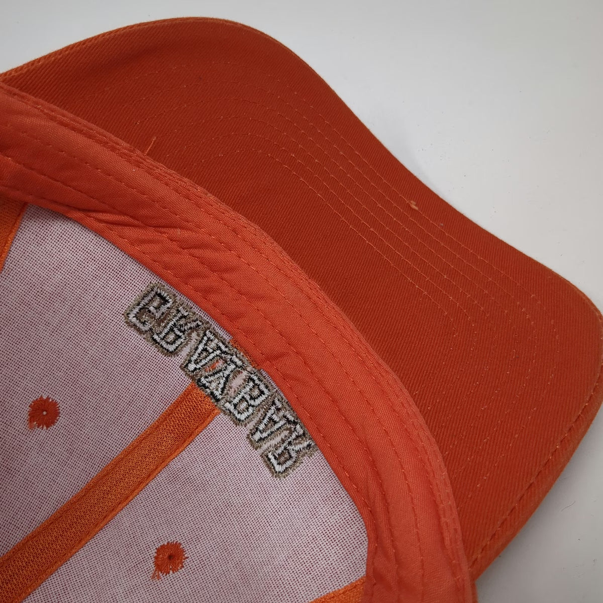 K-Products Graybar Baseball Cap Orange One Size Strapback Embroidered Logo Hat