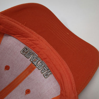 K-Products Graybar Baseball Cap Orange One Size Strapback Embroidered Logo Hat