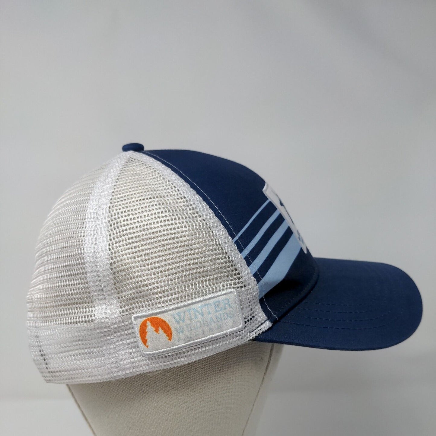 Backcountry Film Festival Snapback Mesh Back Trucker Hat Blue OSFM Boco