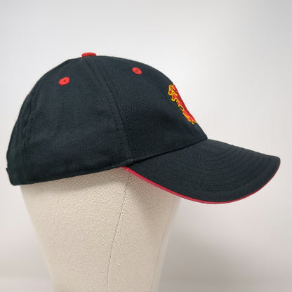 New Era Baseball Cap Black One Size Calgary Flames Embroidered Strapback Hat