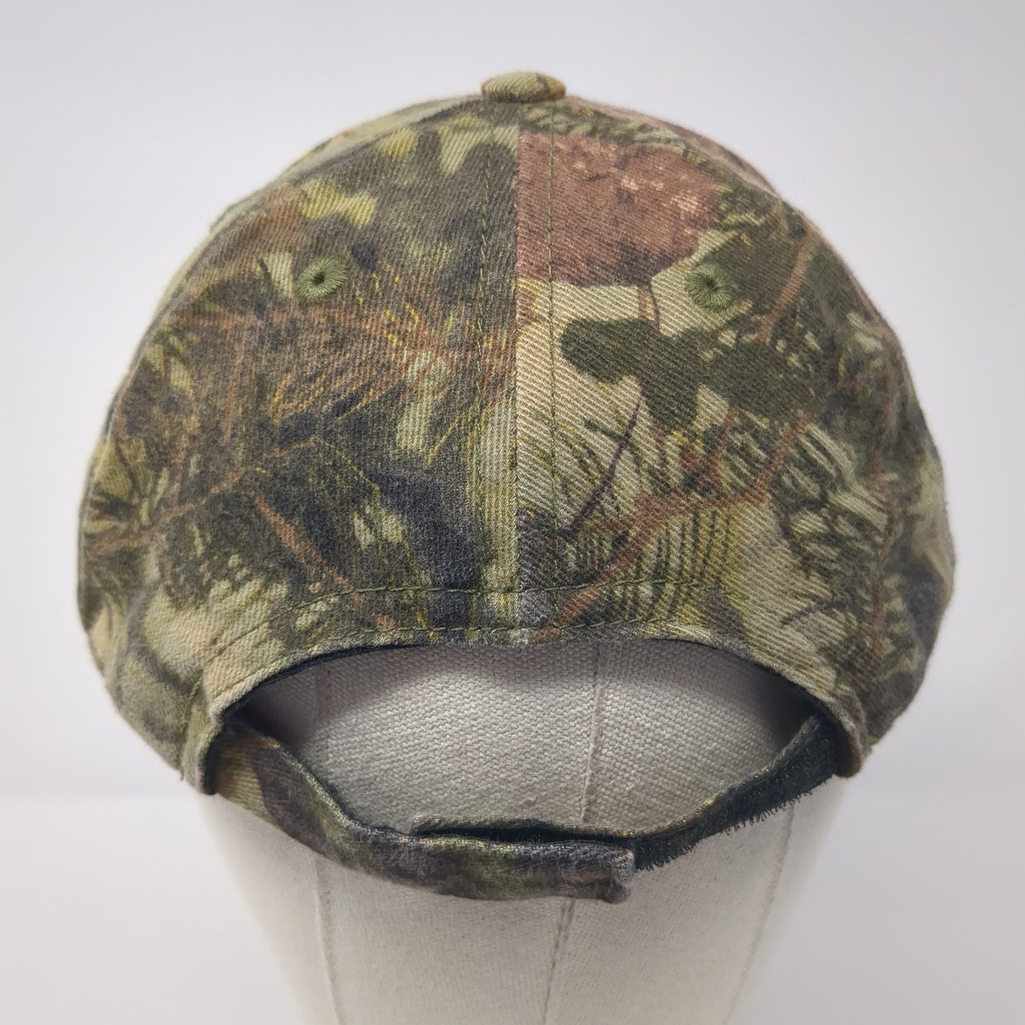 Deer Strapback Hat Multicolor Camo One Size Embroidered Hunting Outdoor