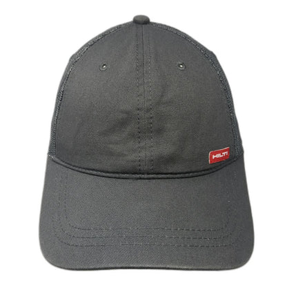 Hilti Baseball Cap Gray One Size Mesh Back Adjustable Construction Tool Hat