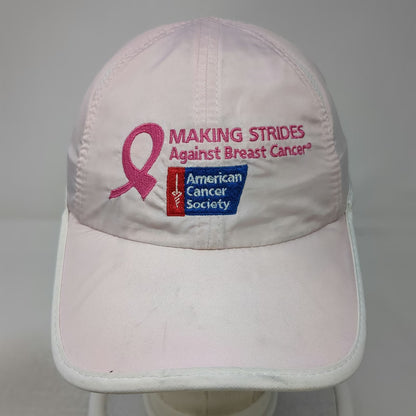 HIT WEAR Pink One Size Baseball Cap Hat American Cancer Society Making Strides