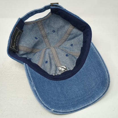 ATT Headwear Boeing Blue Denim Baseball Cap One Size Adjustable Slideback Hat