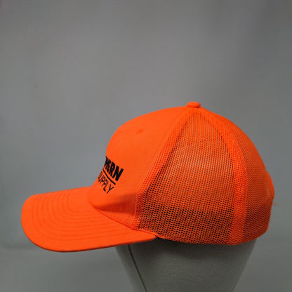 Southern Pipe & Supply Snapback Mesh Back Trucker Hat Orange One Size