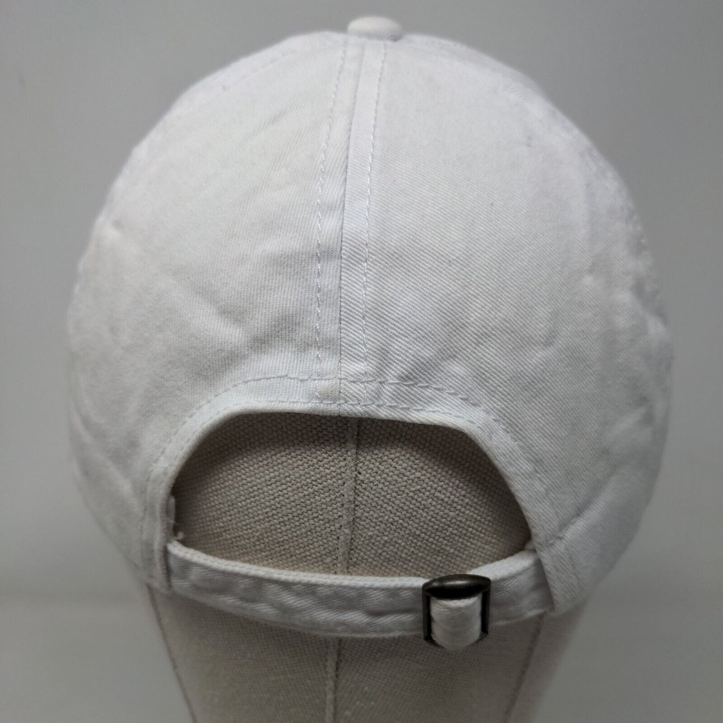 Mom Slideback Hat White OSFM Embroidered 6 Panel David And Young