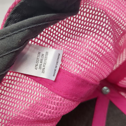 Richardson Trucker Hat Gray Pink One Size Mesh Rex Tiffany Redden Foundation