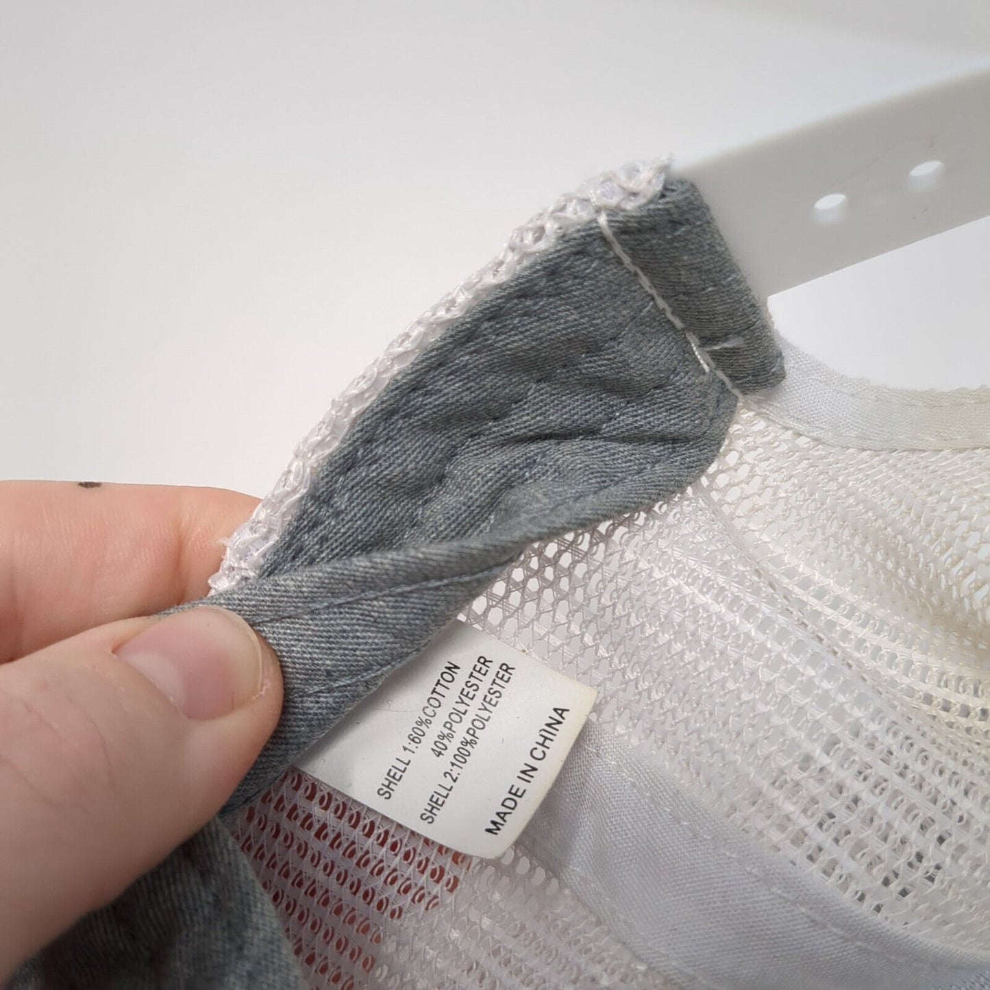 Nampa Floors & Interiors Snapback Trucker Hat Gray OS Adjustable Mesh Richardson