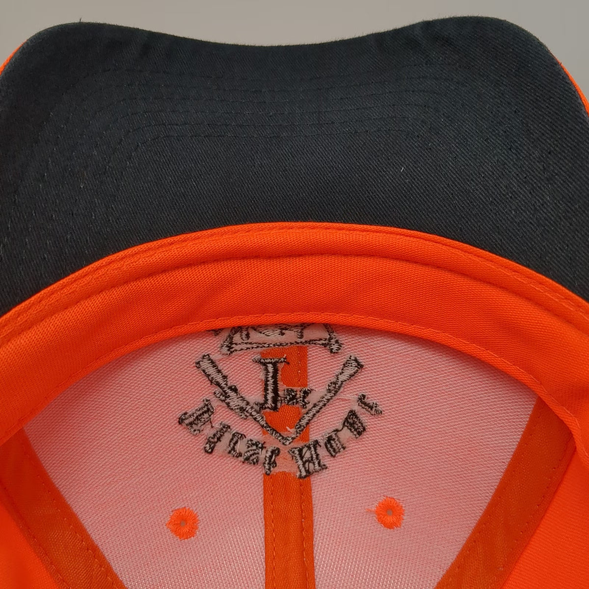Mountain Lakes Inc Baseball Cap Orange One Size First Hunt Foundation Logo Hat