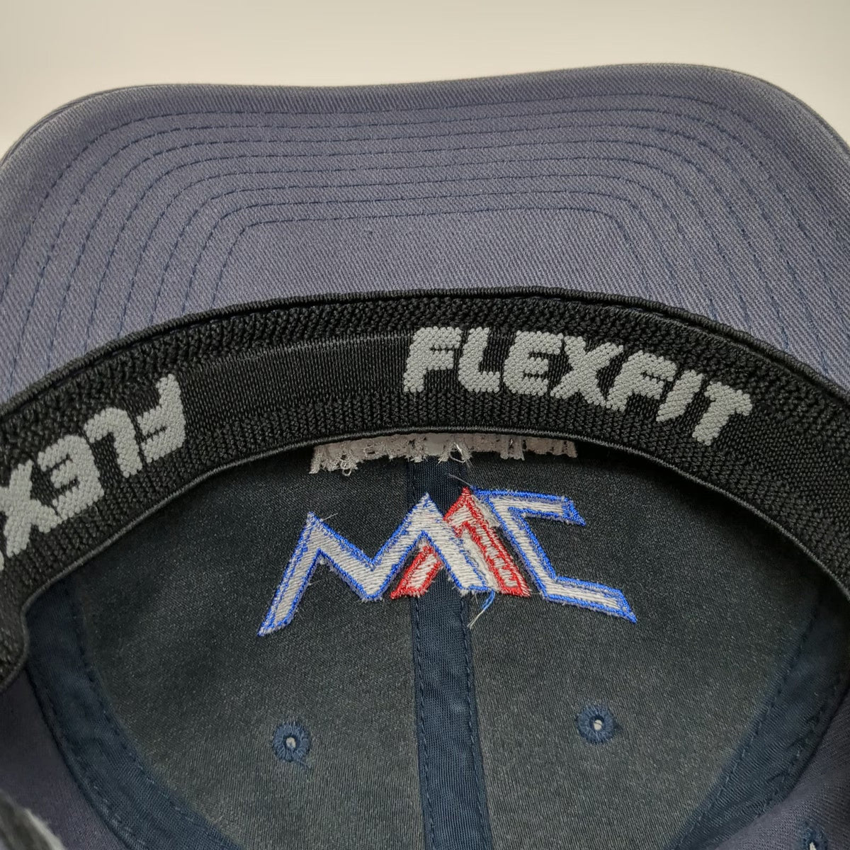 Port Authority Baseball Cap Blue XL Flexfit West Valley Construction Hat Work