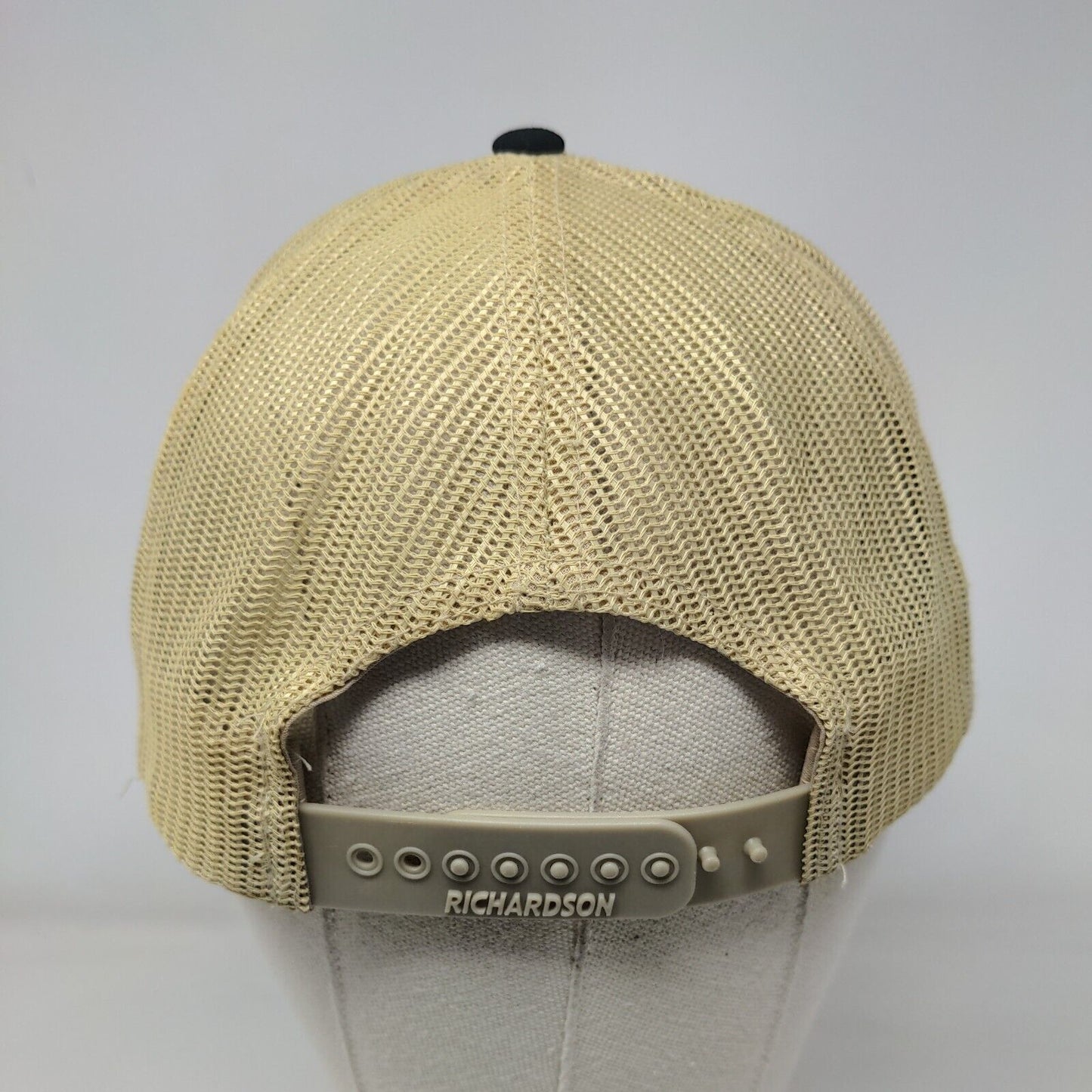 AG America Snapback Mesh Back Trucker Hat Black One Size Richardson