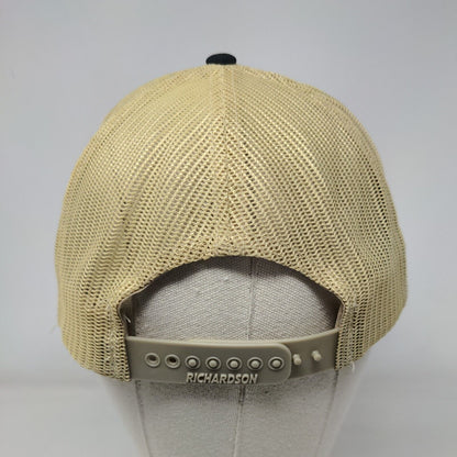 AG America Snapback Mesh Back Trucker Hat Black One Size Richardson