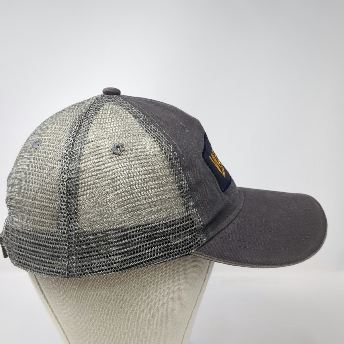 Werner Baseball Cap Gray One Size Mesh Back Patch Drive Werner Trucking hat