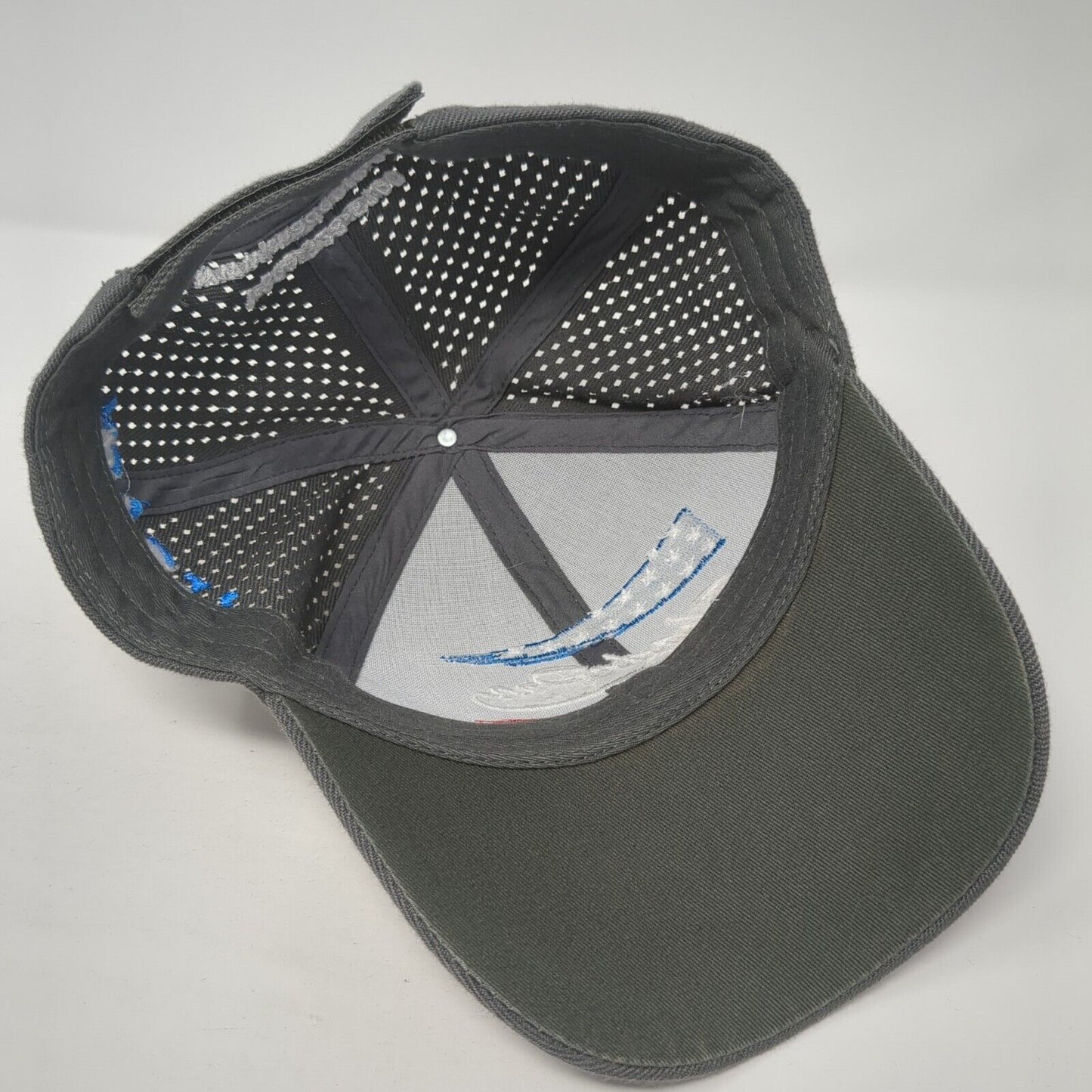 Shade Pro RV Awnings 2020 Strapback Hat Gray One Size Adjustable Patriotic