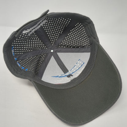 Shade Pro RV Awnings 2020 Strapback Hat Gray One Size Adjustable Patriotic