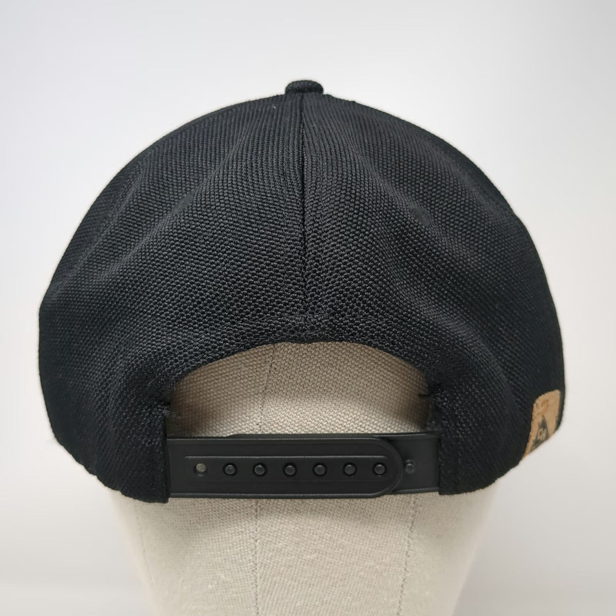 San Diego Cork Hat Co 5 Panel Black Beige One Size Cork Brim American Flag Hat