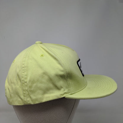 VANS Since 1966 Snapback Hat Green OSFA Adjustable Embroidered Vented Holes