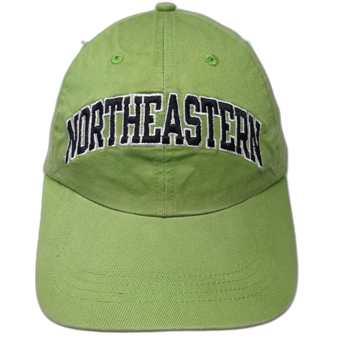 Champion Northeastern Huskies NCAA Green One Size Cap Hat Embroidered Slouch Paw