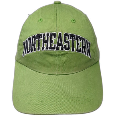 Champion Northeastern Huskies NCAA Green One Size Cap Hat Embroidered Slouch Paw