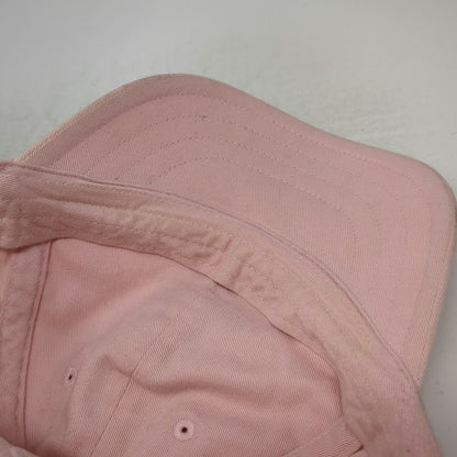 Nike Baseball Cap Pink One Size Slideback Adjustable Embroidered Swoosh Hat
