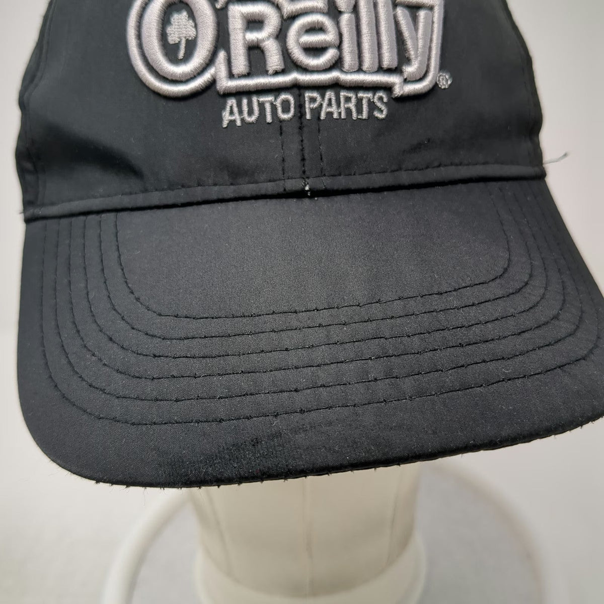 O'Reilly Auto Parts Baseball Cap Black One Size Embroidered Logo Polyester Hat