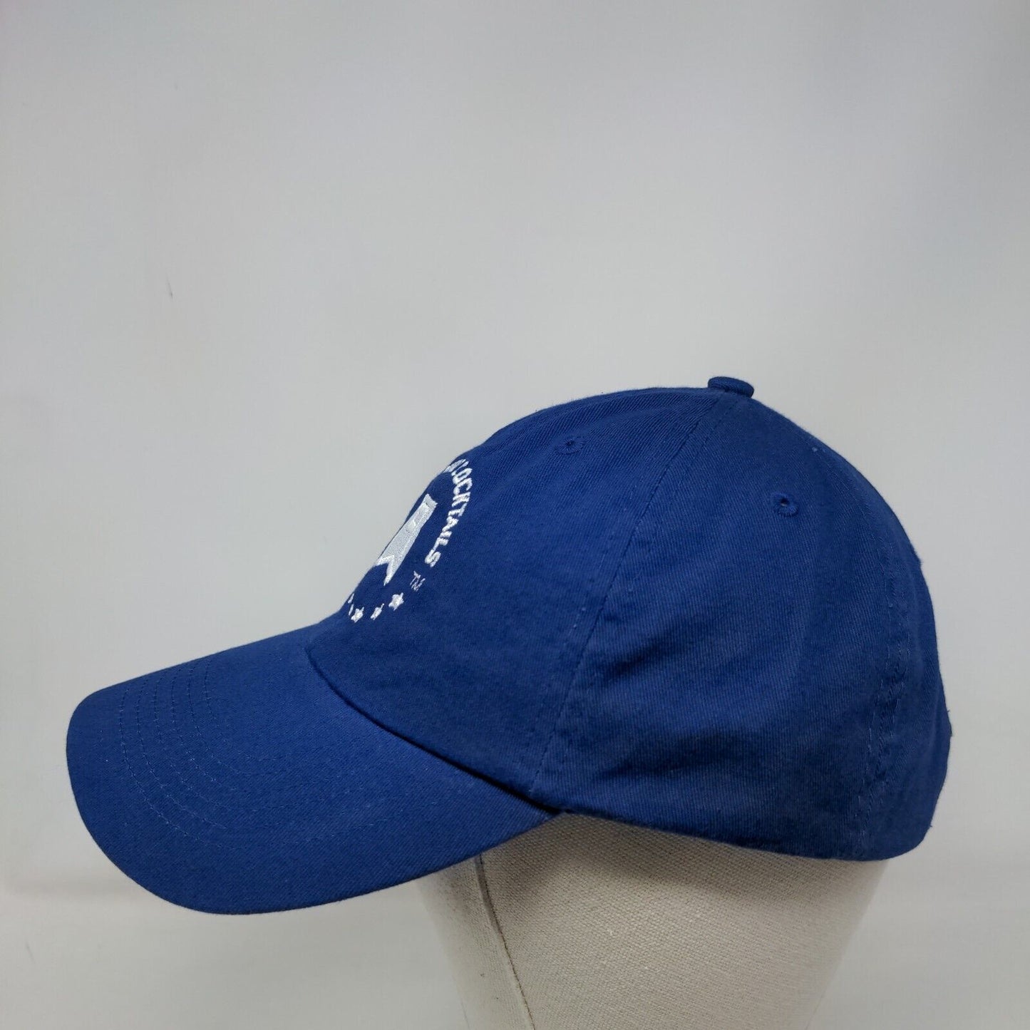 Loyal Nine Cocktails Slideback Hat Blue One Size Embroidered 6 Panel
