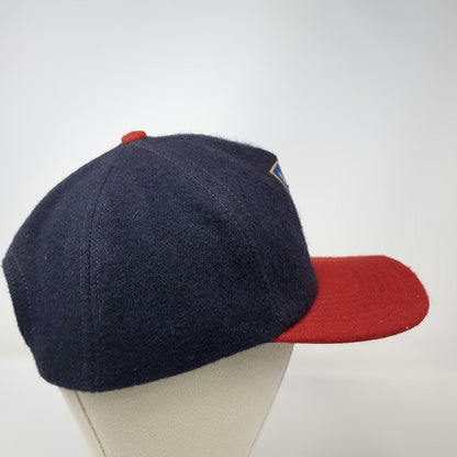 Blue Red 5 Panel Hat One Size Atlanta 1996 Olympics NBC Peacock Rings USA