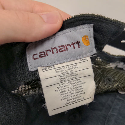 Carhartt Snapback Trucker Hat Multicolor OSFA Adjustable Mesh Back Cotton