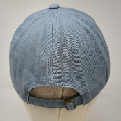Baseball Cap Blue OSFM Earth Day Every Day Smiling Daisy Flower Slideback Hat