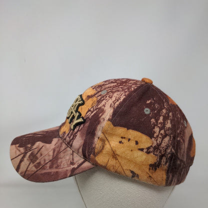 Duck Dynasty Camo Strapback Hat Multicolor OSFA Embroidered Logo