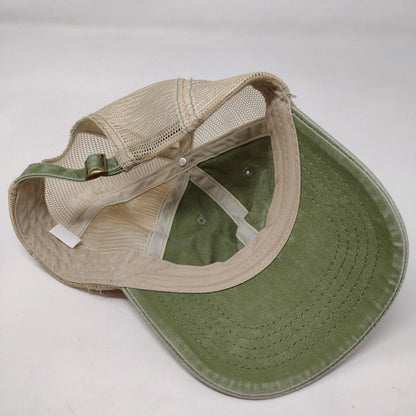 Unbranded Slideback Trucker Hat Multi Terrace Green OSFM Mesh Back