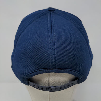 Polaris Indy Snapback Hat Blue OSFA Adjustable Lightweight 6 Panel Rope