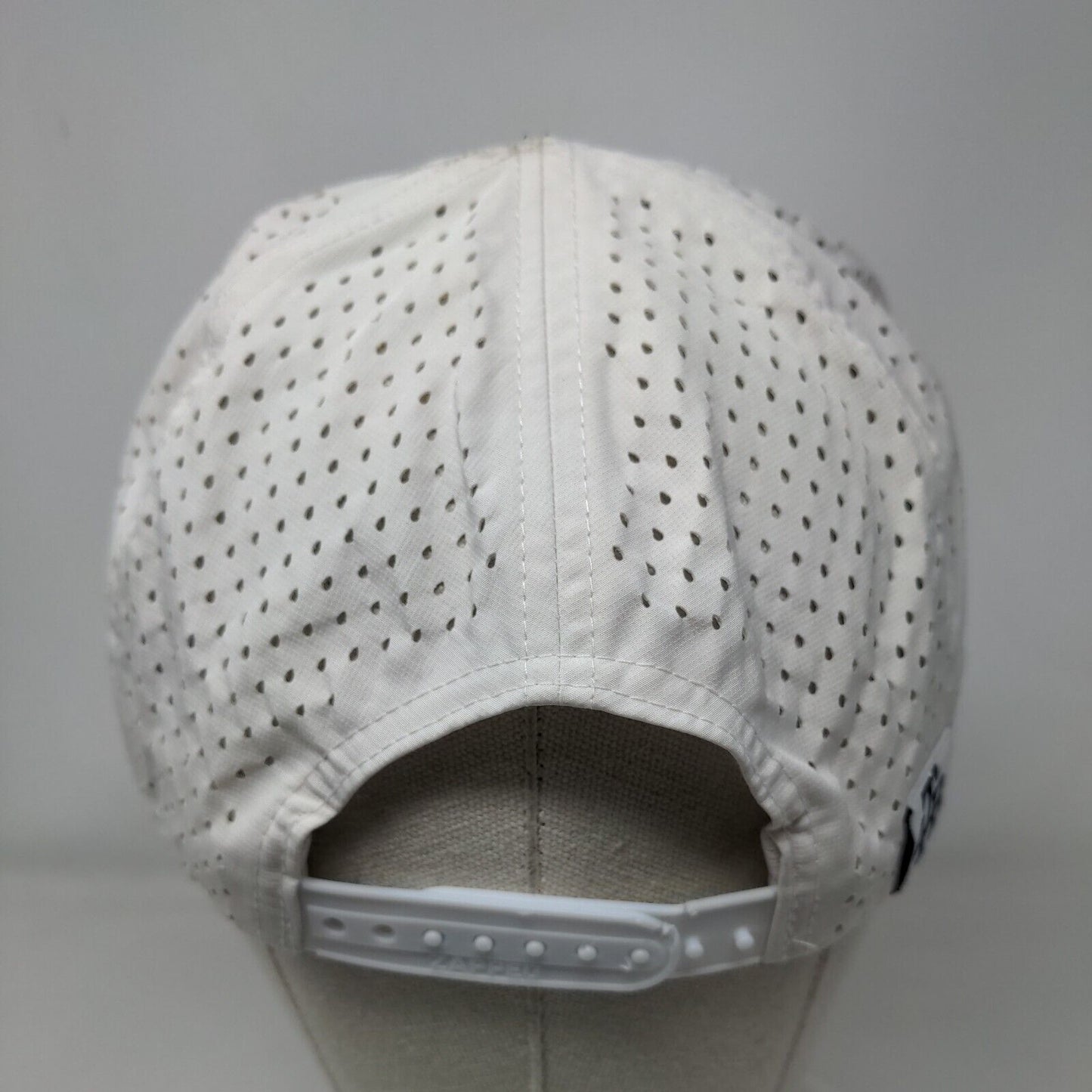 Tampa Bay Baseball Snapback Hat White One Size Breathable Zapped Blackhawk